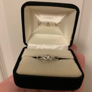 Kay Jewelers White Gold Diamond Ring